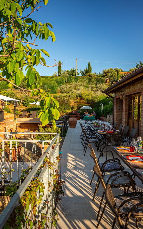 Villa Amadeo: Balkon / terras / patio, Buitenkanten, Buitenshuis