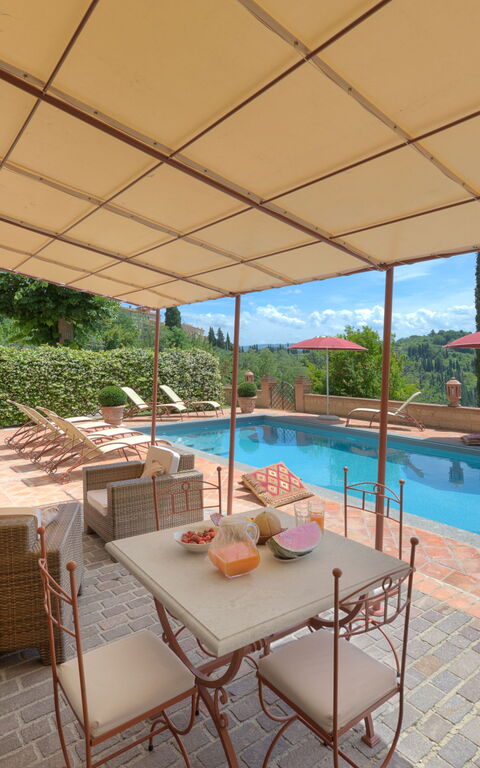 Villa Angelica: Buitenkanten, Buitenshuis, Keer bekeken, zwembad