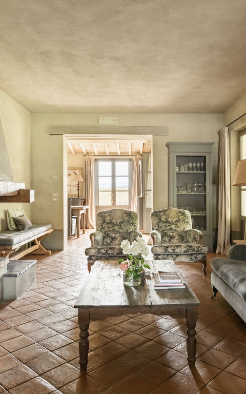 Villa Danilo: Woonkamer