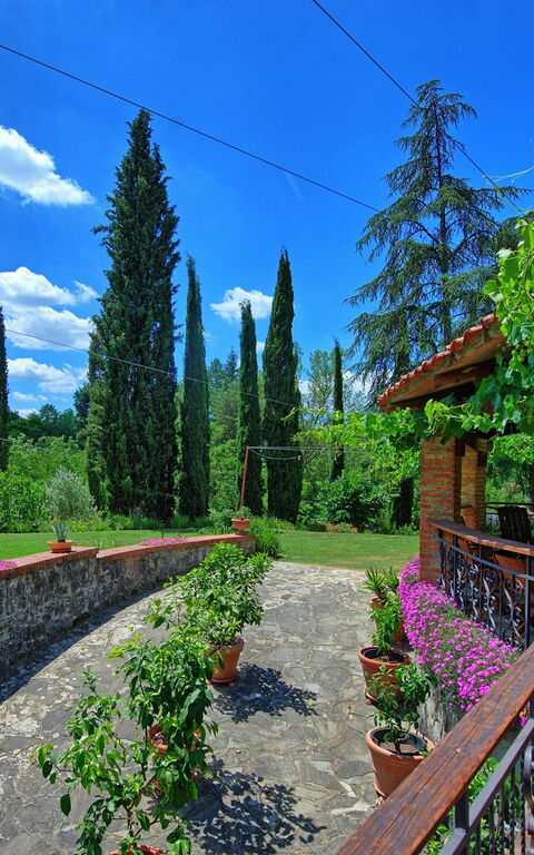 Villa Lo Scoiattolo: Balkon / terras / patio