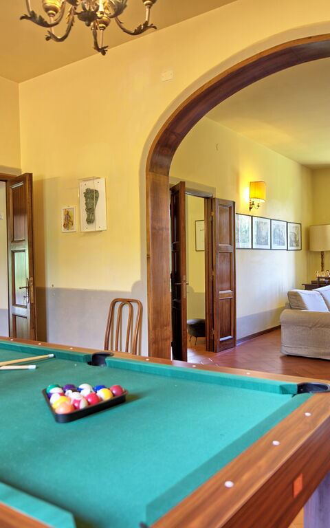 Villa Lo Scoiattolo: Woonkamer