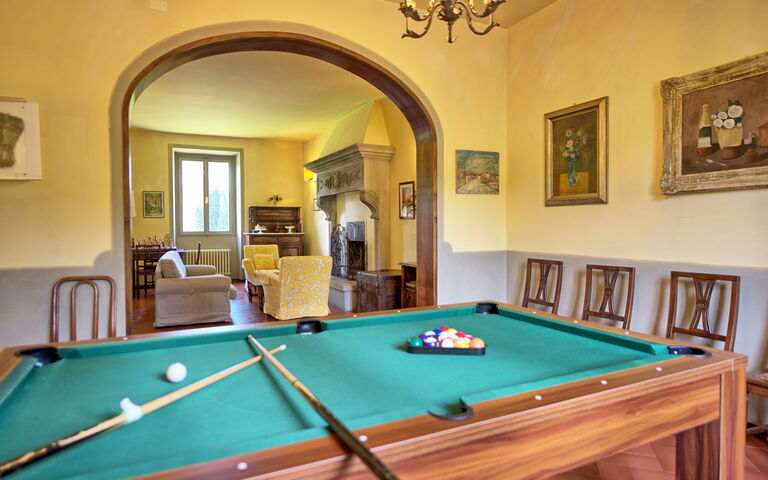 Villa Lo Scoiattolo: Woonkamer