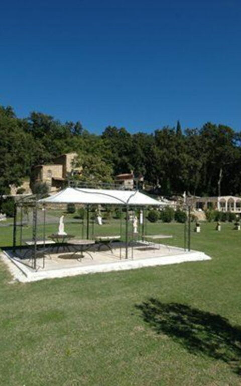 Le Querciolaie: Tuin