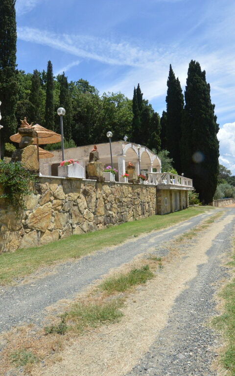 Le Querciolaie: Tuin