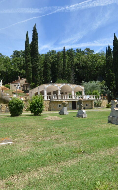 Le Querciolaie: Tuin