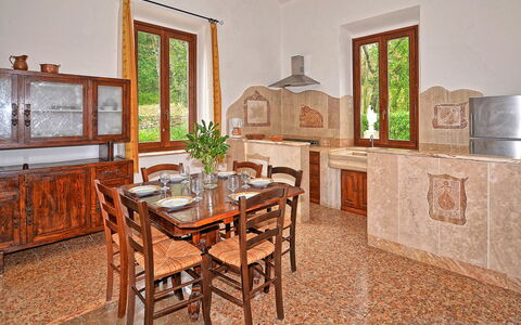 Accommodatie Casiere: Keuken, Lunchroom