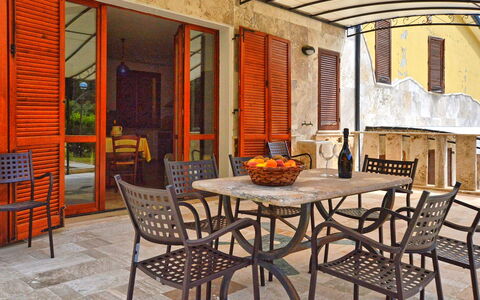 Accommodatie Dependance 1: Buitenkanten, Buitenshuis, Tuin