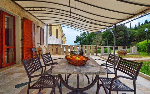 Accommodatie Dependance 1: Buitenkanten, Buitenshuis, Tuin