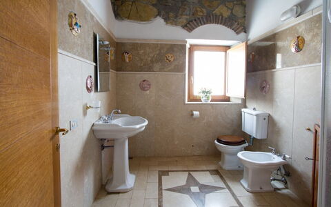 Accommodatie Fontana 1: Badkamer