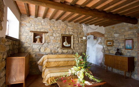 Accommodatie Boscaiolo: slaapkamer