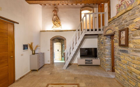 Accommodatie Adamo Ed Eva: Woonkamer