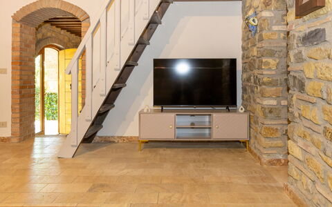Accommodatie Adamo Ed Eva: Woonkamer
