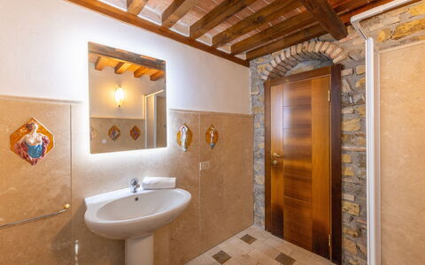 Accommodatie Adamo Ed Eva: Badkamer