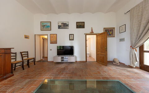 Accommodatie Casiere: Woonkamer