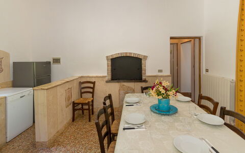 Accommodatie Casiere: Keuken, Lunchroom