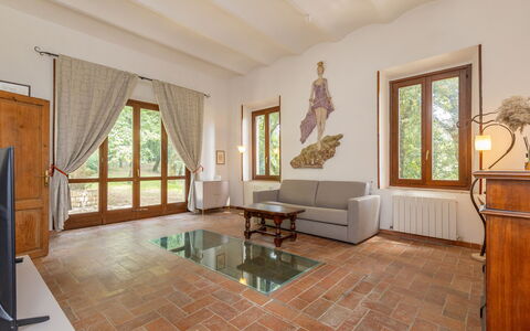 Accommodatie Casiere: Woonkamer