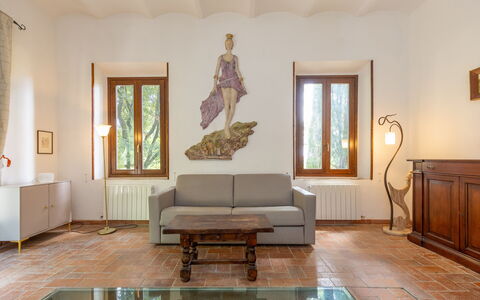 Accommodatie Casiere: Woonkamer