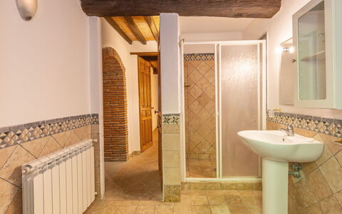 Accommodatie Boscaiolo: Badkamer
