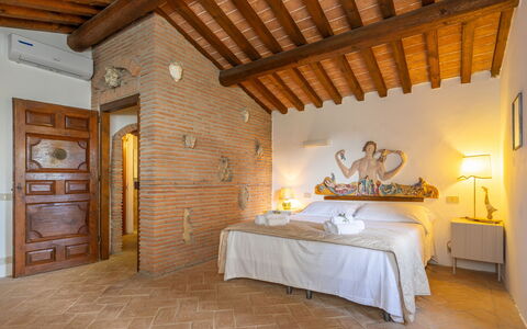 Accommodatie Boscaiolo: slaapkamer