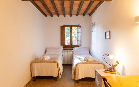 Accommodatie Boscaiolo: slaapkamer