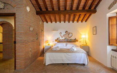Accommodatie Boscaiolo: slaapkamer