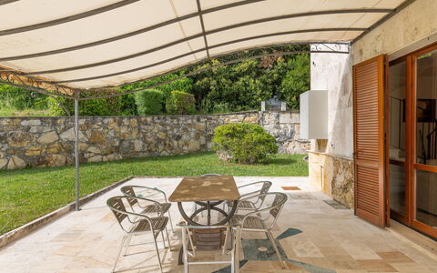 Accommodatie Dependance 1: Balkon / terras / patio