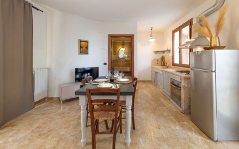 Accommodatie Dependance 2: Keuken, Lunchroom