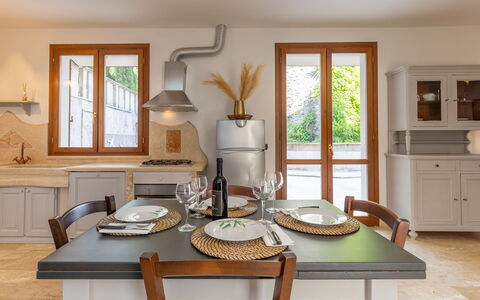 Accommodatie Dependance 2: Keuken, Lunchroom
