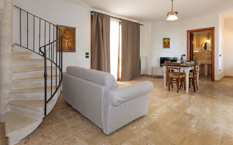 Accommodatie Dependance 2: Woonkamer