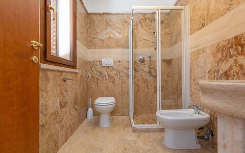 Accommodatie Dependance 2: Badkamer