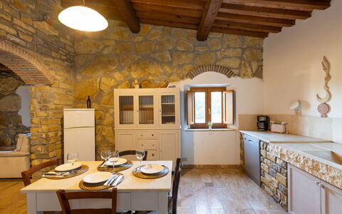 Accommodatie Fontana 1: Keuken, Lunchroom