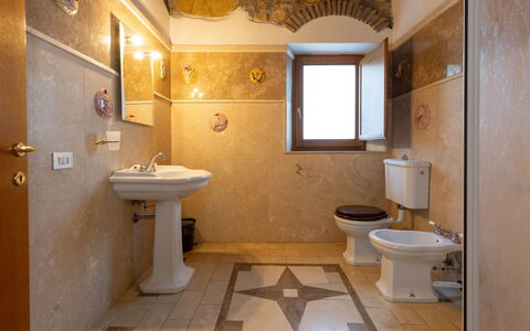 Accommodatie Fontana 1: Badkamer