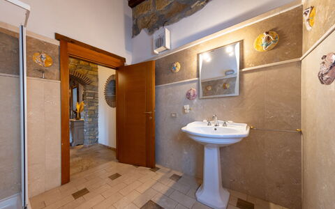 Accommodatie Fontana 1: Badkamer