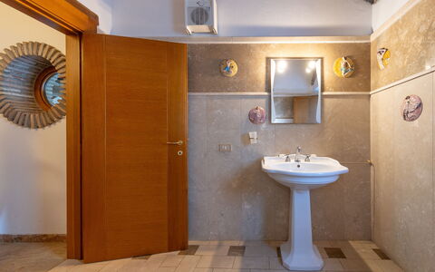Accommodatie Fontana 1: Badkamer