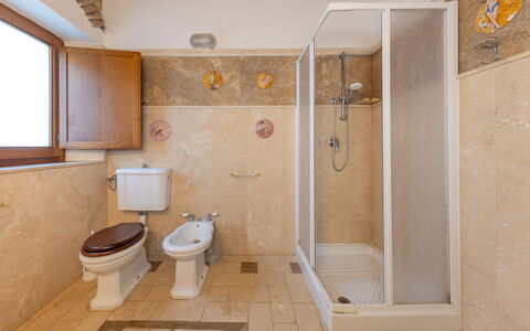Accommodatie Fontana 1: Badkamer