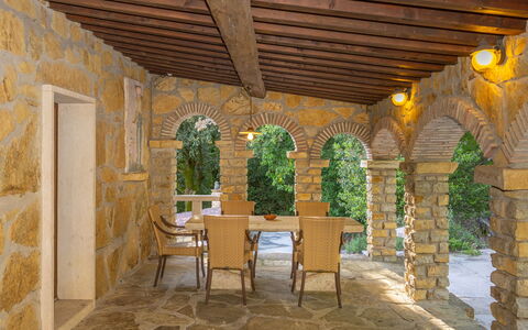 Accommodatie Fontana 1: Balkon / terras / patio