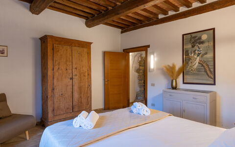 Accommodatie Fontana 2: slaapkamer