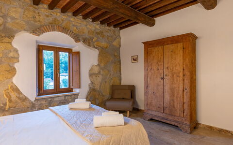 Accommodatie Fontana 2: slaapkamer