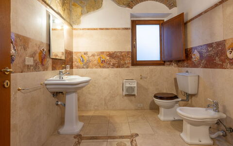 Accommodatie Fontana 2: Badkamer