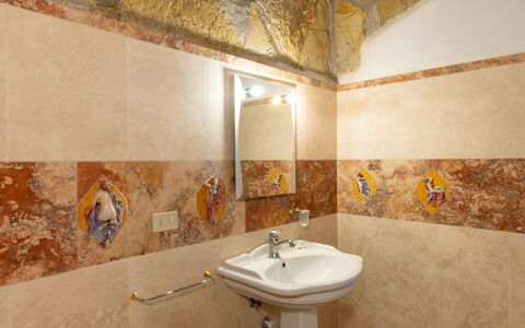 Accommodatie Fontana 2: Badkamer, Kamer details