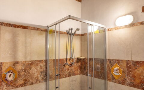 Accommodatie Fontana 2: Badkamer, Kamer details