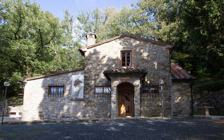 Accommodatie Boscaiolo: Buitenkanten, Buitenshuis