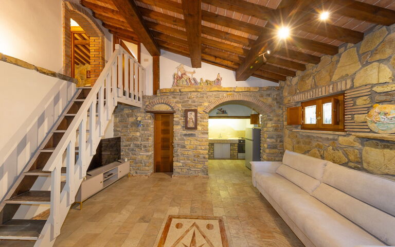 Accommodatie Adamo Ed Eva: Woonkamer