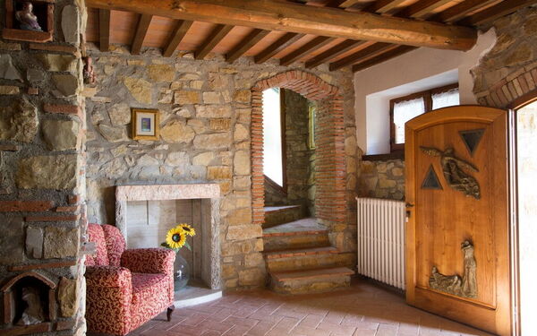 Accommodatie Boscaiolo: Woonkamer