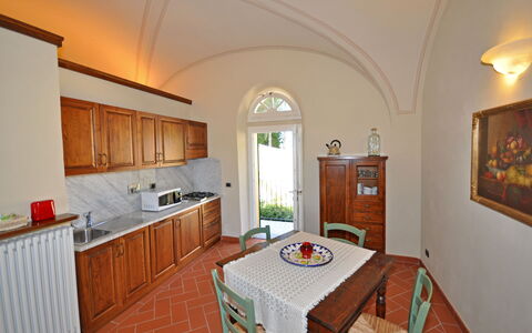 Accommodatie Dante 1: Keuken, Lunchroom, Woonkamer