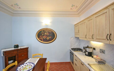 Accommodatie Dante 2: Keuken, Lunchroom, Woonkamer