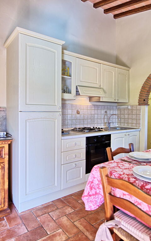 Il Salice: Keuken, Lunchroom, Woonkamer