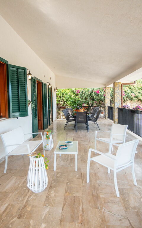 Villa Contrada: Balkon / terras / patio