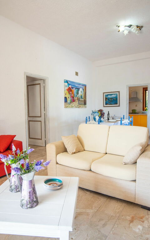 Villa Contrada: Woonkamer