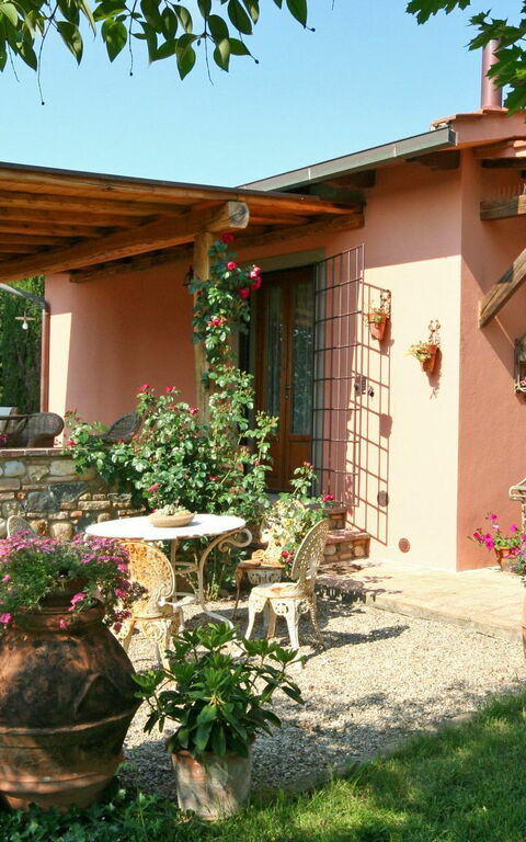 Casa Cipressi: Balkon / terras / patio, Buitenkanten, Buitenshuis, Tuin